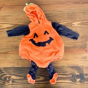 3-Piece Halloween Pumpkin Costume 6-9m